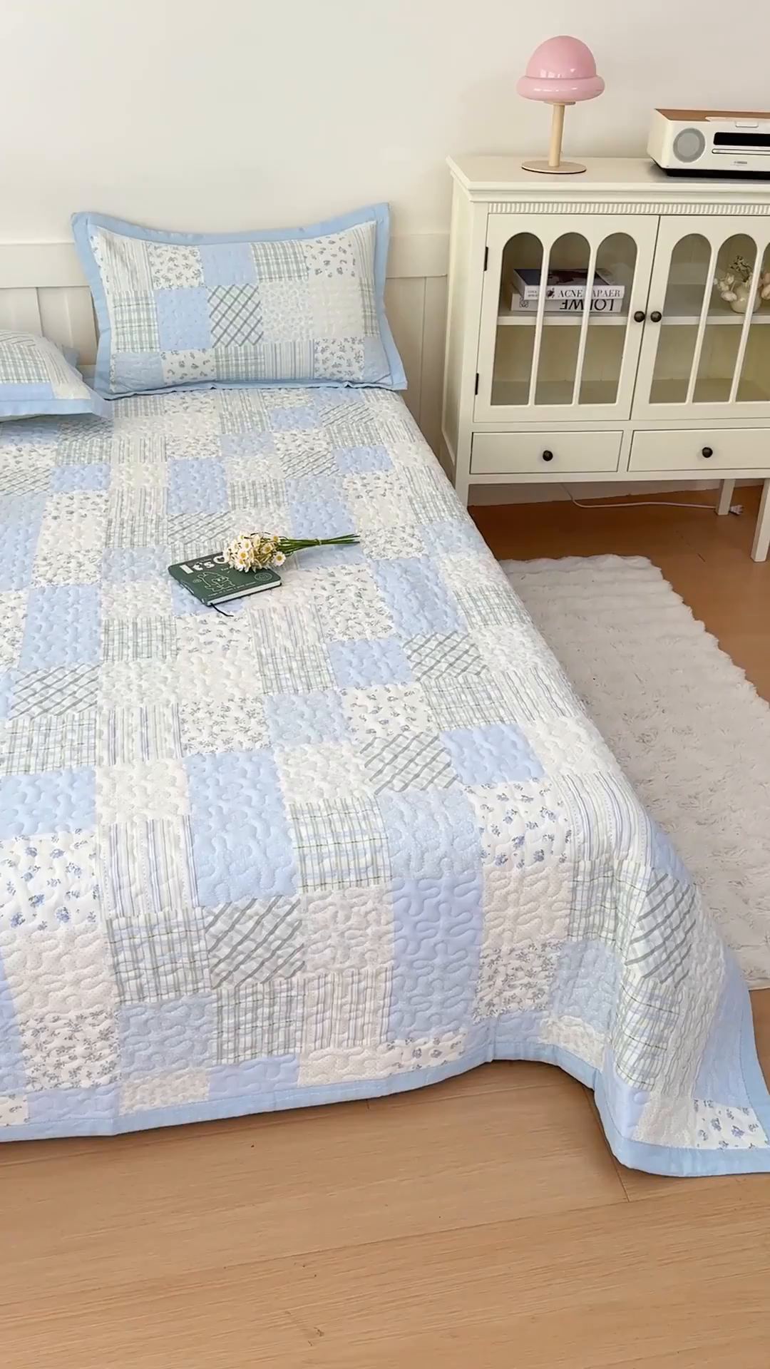 91家纺网 家纺一手货源 找家纺 （总）999家纺 2025新款A类云感原麻双层纱床盖四件套-简约款