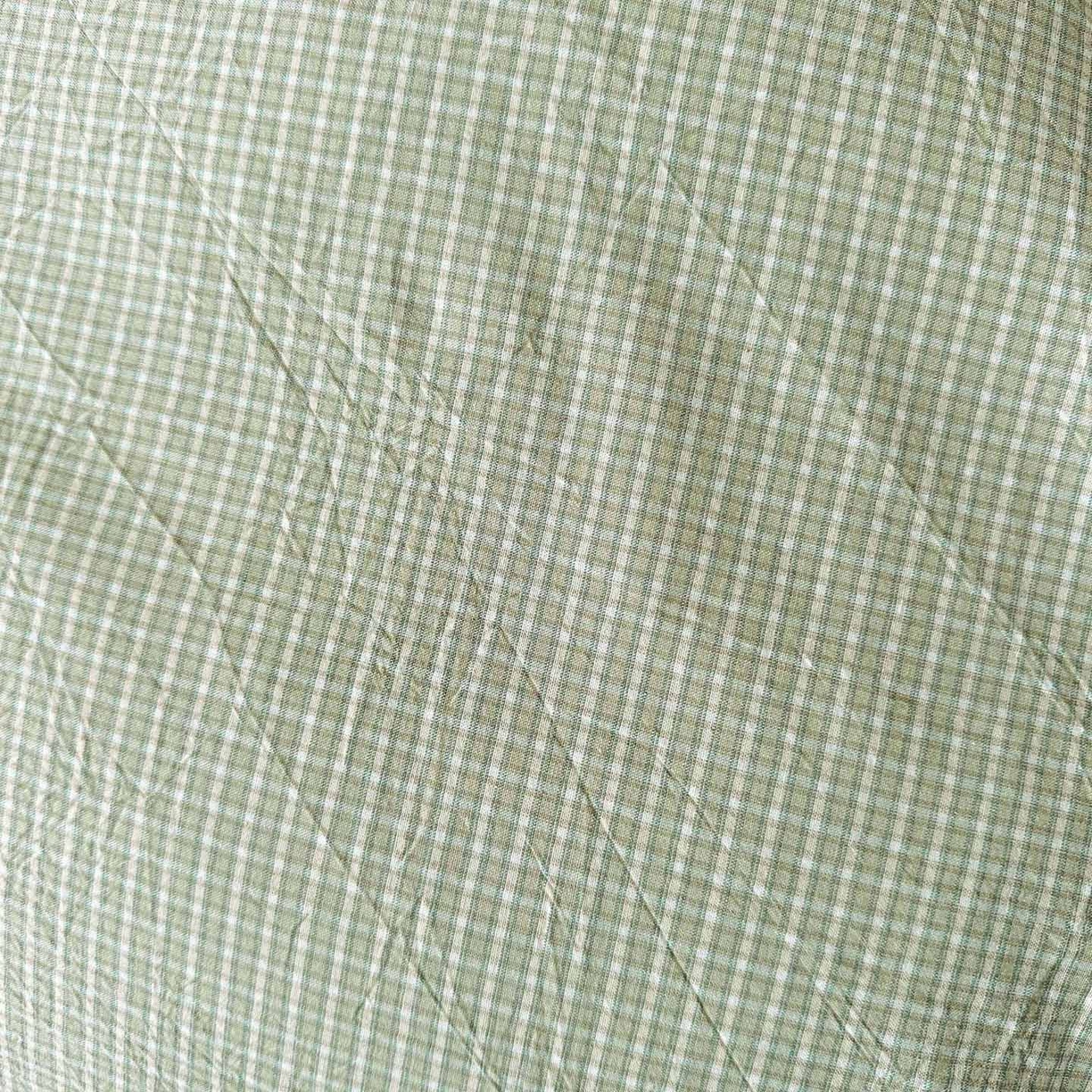 91家纺网 家纺一手货源 找家纺 笠裙家纺 2025新款A类色织全棉纯棉水洗棉床裙四件套 夏末绿