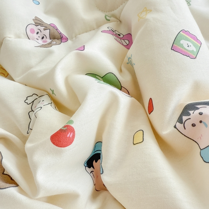 91家纺网 家纺一手货源 找家纺 宜梦家居 2025新款全棉纯棉豆豆被被子被芯 BT-新新一家