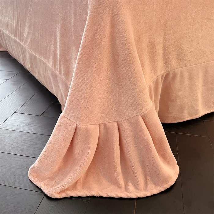 91家纺网 家纺一手货源 找家纺 诺梵 2025新款8斤立体雕花牛奶绒四件套_控价标准高于139，加大高于149 银杏叶