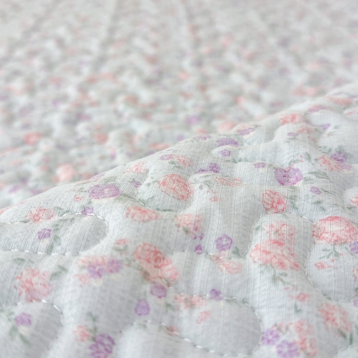 91家纺网 家纺一手货源 找家纺 999家纺 2025秋冬新款A类云感原麻双层纱床盖三件套四季通用炕盖夹棉床单床褥(提供买家秀) 兰黛【花边款】