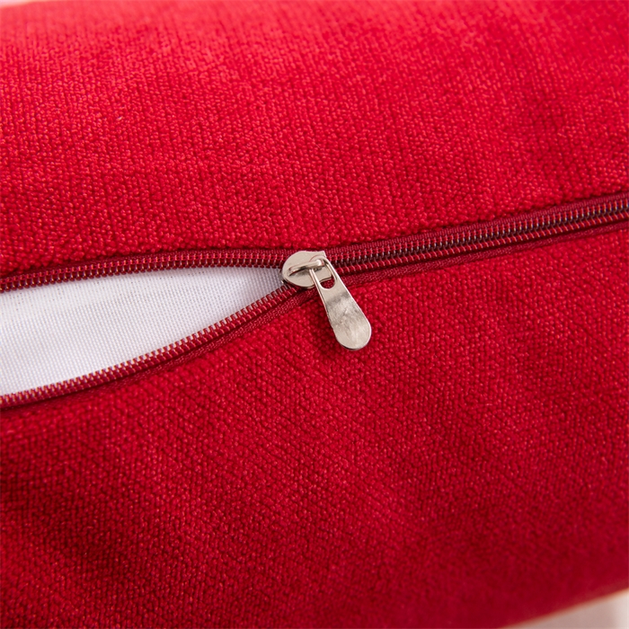 91家纺网 家纺一手货源 找家纺 （总）仁宇枕业 2025新款新品雪尼尔印花婚庆喜庆福喜新娘新郎抱枕靠枕靠垫腰枕头枕芯