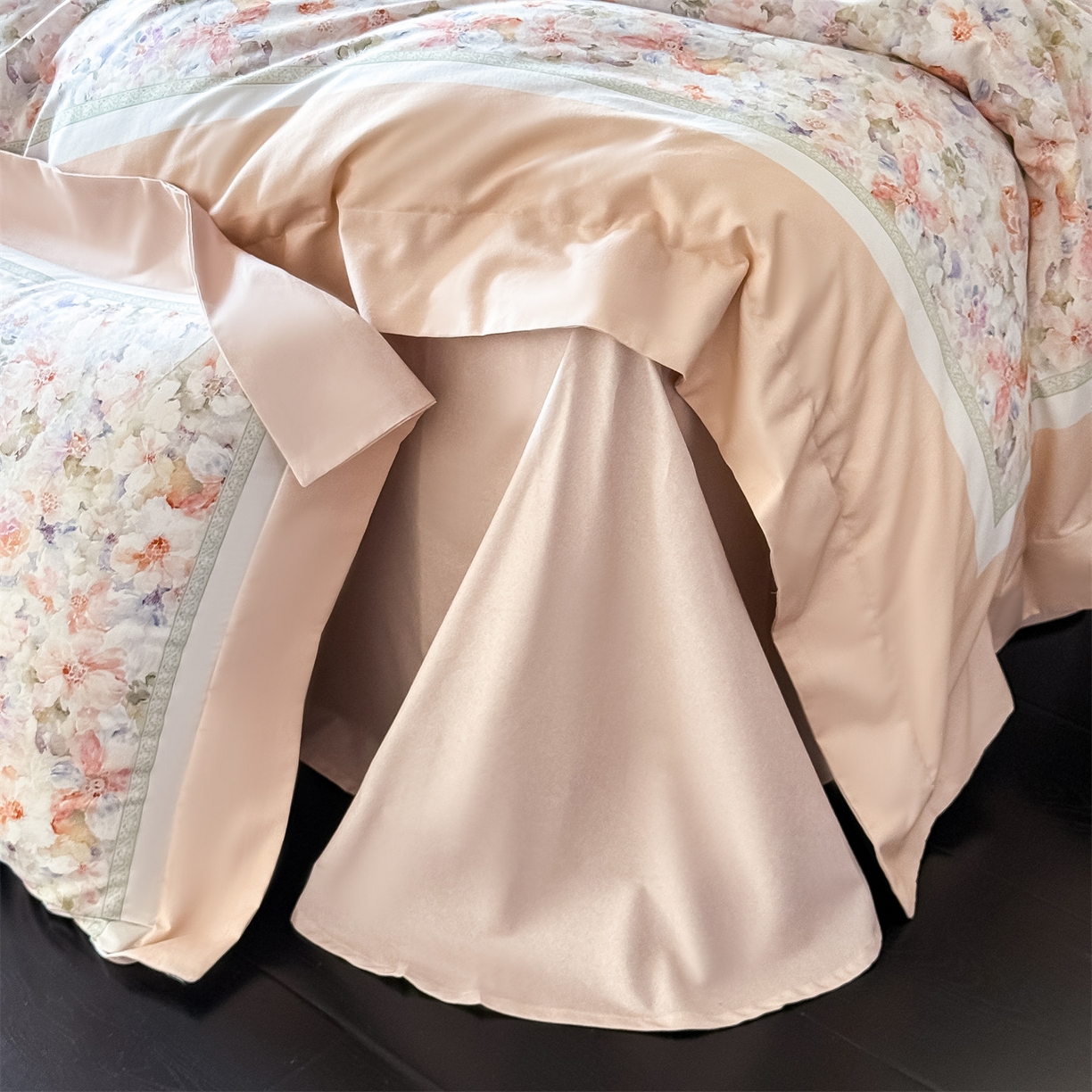 91家纺网 家纺一手货源 找家纺 朵希曼 2026新款全棉纯棉大版陶瓷磨毛四件套 爱丽舍