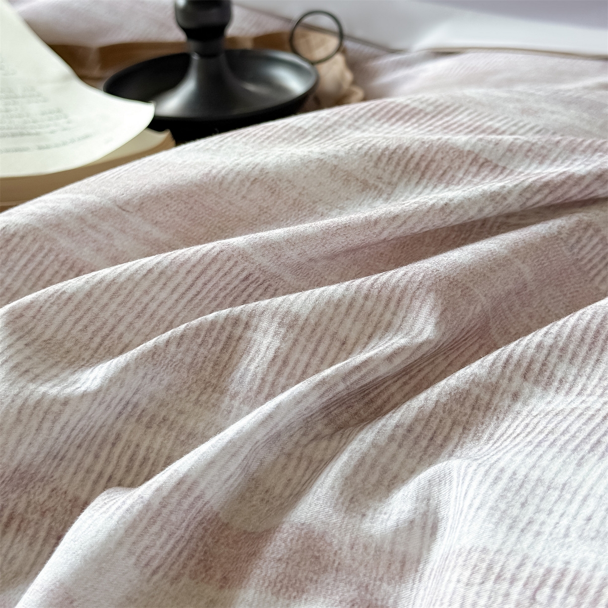 91家纺网 家纺一手货源 找家纺 朵希曼 2026新款全棉纯棉大版陶瓷磨毛四件套 奥里斯