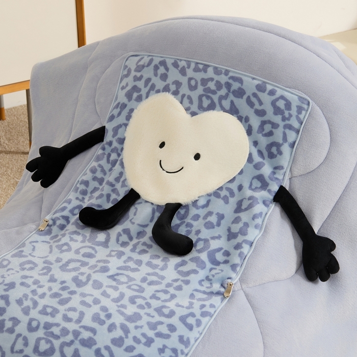 91家纺网 家纺一手货源 找家纺 （总）多米家居 2025新款牛奶绒请开心抱枕被-Jellylove系列