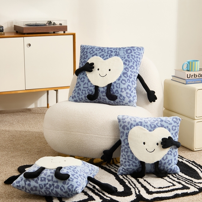 91家纺网 家纺一手货源 找家纺 （总）多米家居 2025新款牛奶绒请开心抱枕被-Jellylove系列