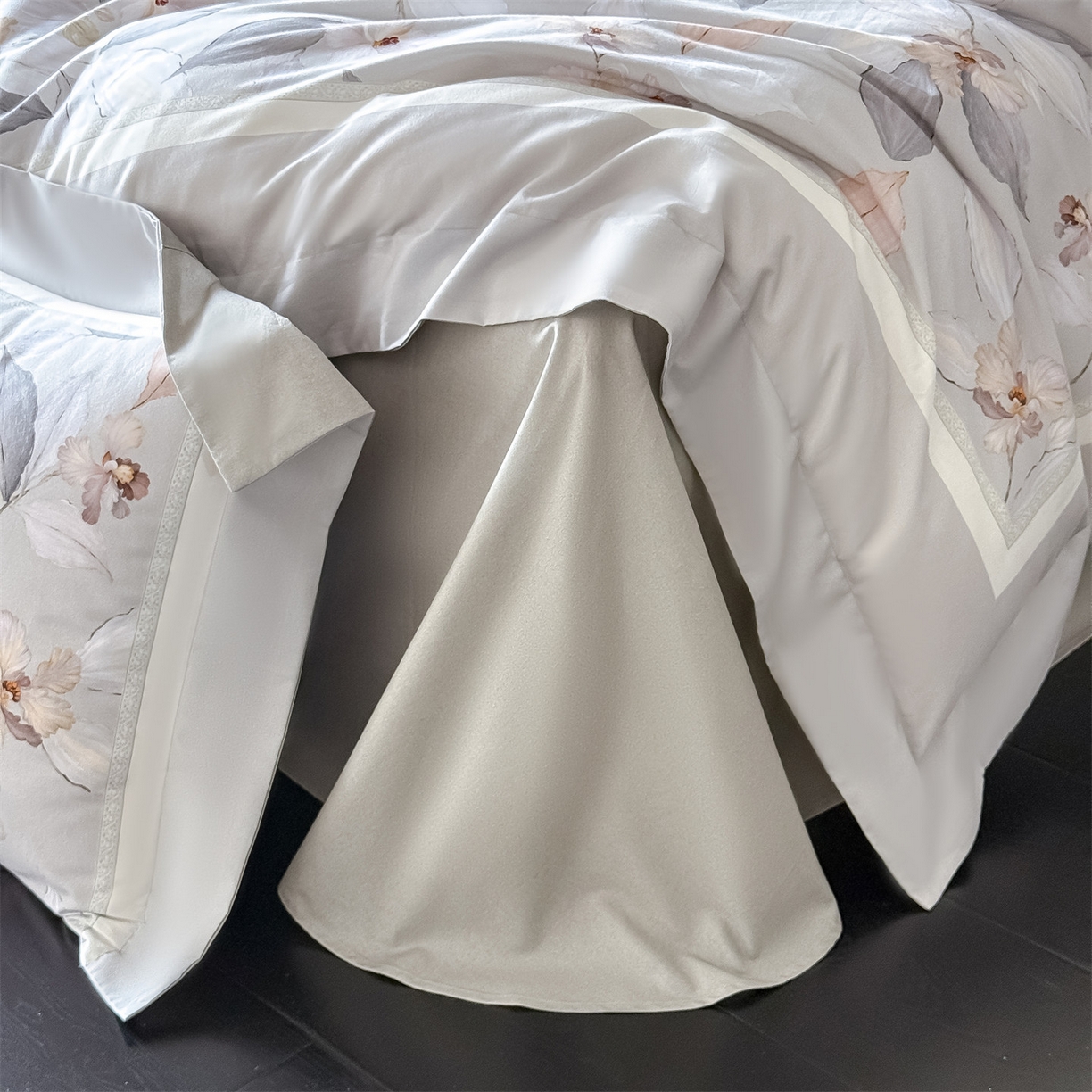 91家纺网 家纺一手货源 找家纺 朵希曼 2026新款全棉纯棉大版陶瓷磨毛四件套 多彩晴空