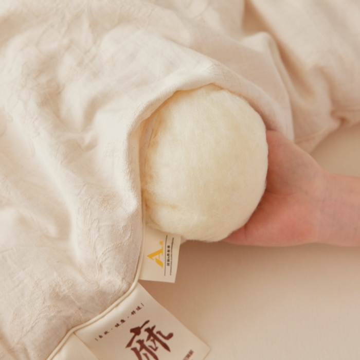 91家纺网 家纺一手货源 找家纺 （总）纪梵茜 2025提花李官奇大豆纤维被 A类棉麻大豆被子亚麻大豆被芯全棉加厚冬被