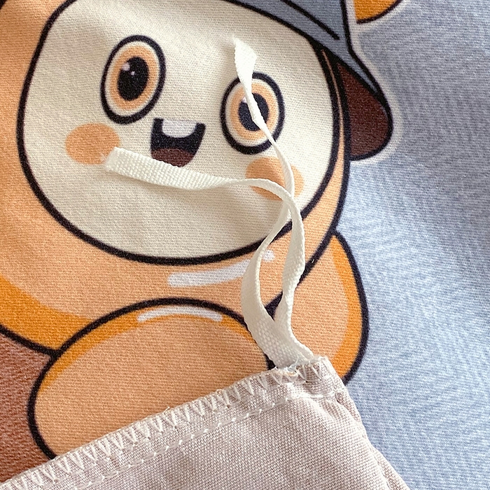 91家纺网 家纺一手货源 找家纺 梧桐树 2025新款轻奢新疆棉加厚磨毛四件套 皮皮鲁