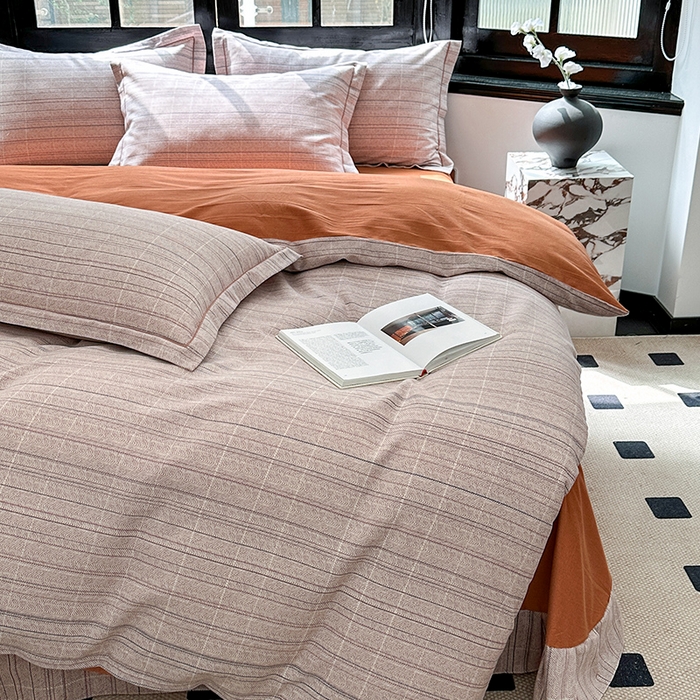 91家纺网 家纺一手货源 找家纺 梧桐树 2025新款轻奢新疆棉加厚磨毛四件套 海伦