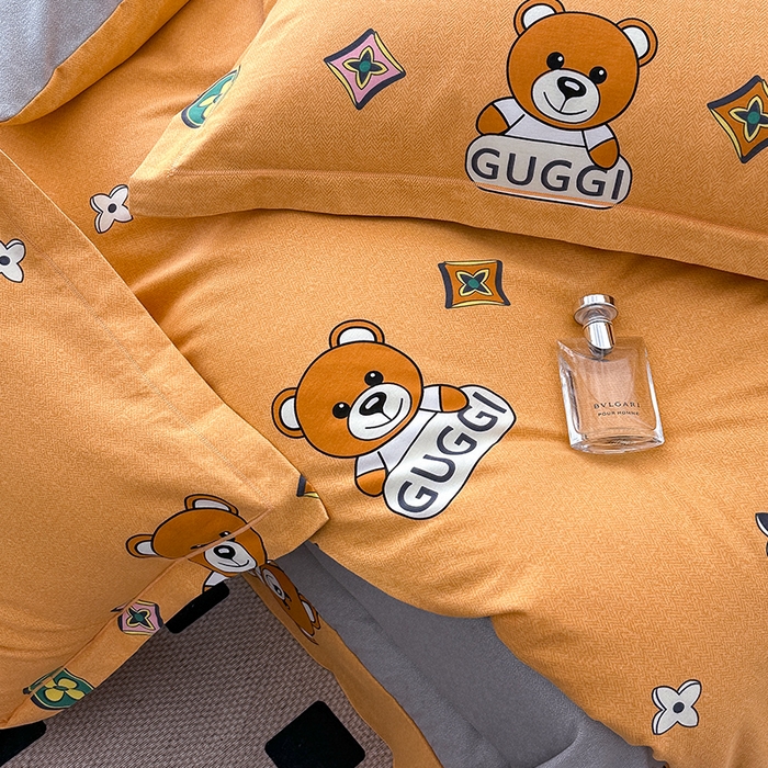 91家纺网 家纺一手货源 找家纺 梧桐树 2025新款轻奢新疆棉加厚磨毛四件套 威廉