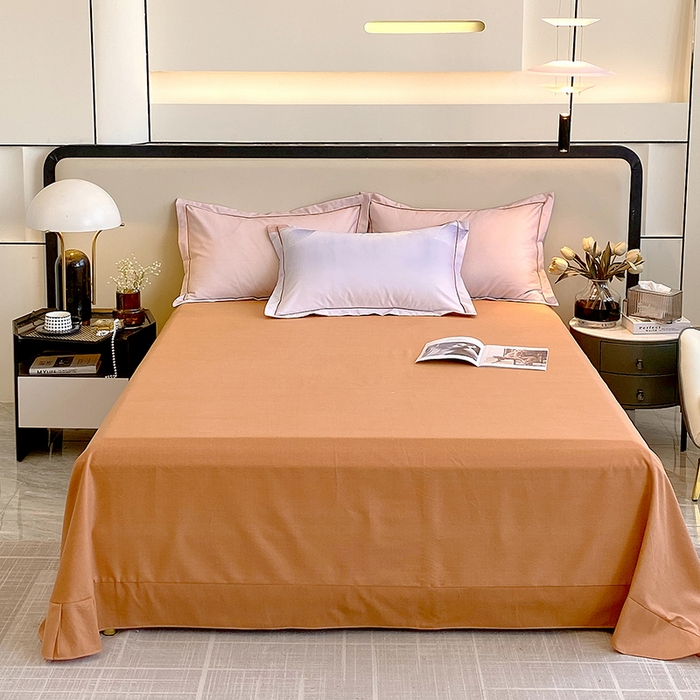 91家纺网 家纺一手货源 找家纺 梧桐树 2025新款轻奢新疆棉加厚磨毛四件套 轻叶漫舞