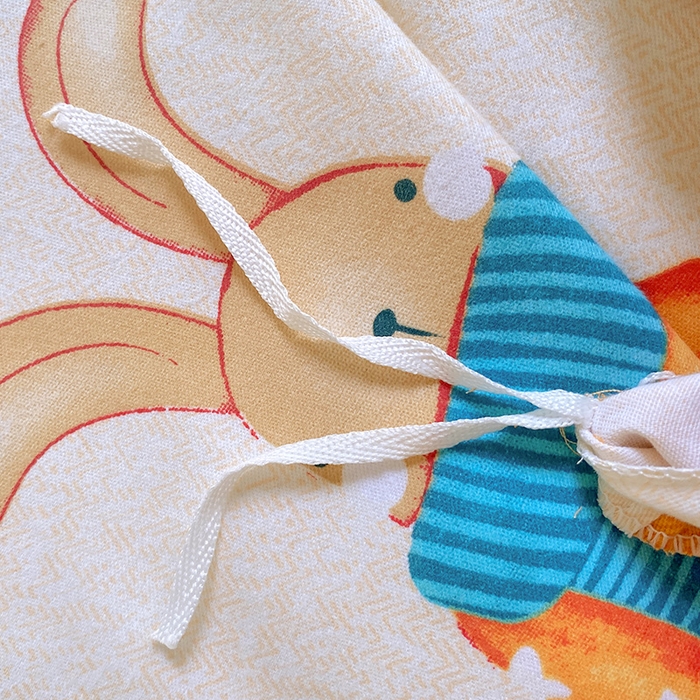 91家纺网 家纺一手货源 找家纺 梧桐树 2025新款轻奢新疆棉加厚磨毛四件套 森林小兔