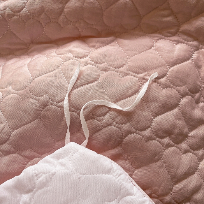 91家纺网 家纺一手货源 找家纺 罗艺轩 2025新款全棉蕾丝刺绣单床裙-小香玫瑰 小香玫瑰-豆沙