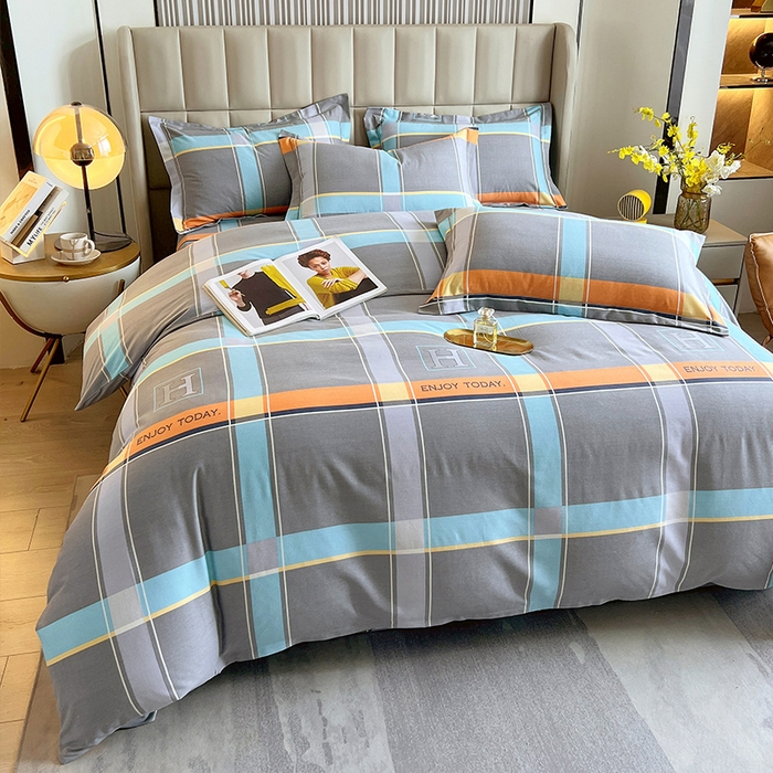 91家纺网 家纺一手货源 找家纺 梧桐树 2025新款轻奢新疆棉加厚磨毛四件套 瑞丽