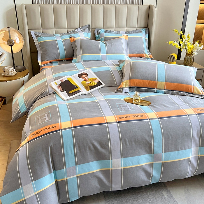 91家纺网 家纺一手货源 找家纺 梧桐树 2025新款轻奢新疆棉加厚磨毛四件套 瑞丽