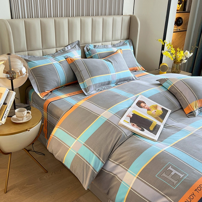 91家纺网 家纺一手货源 找家纺 梧桐树 2025新款轻奢新疆棉加厚磨毛四件套 瑞丽