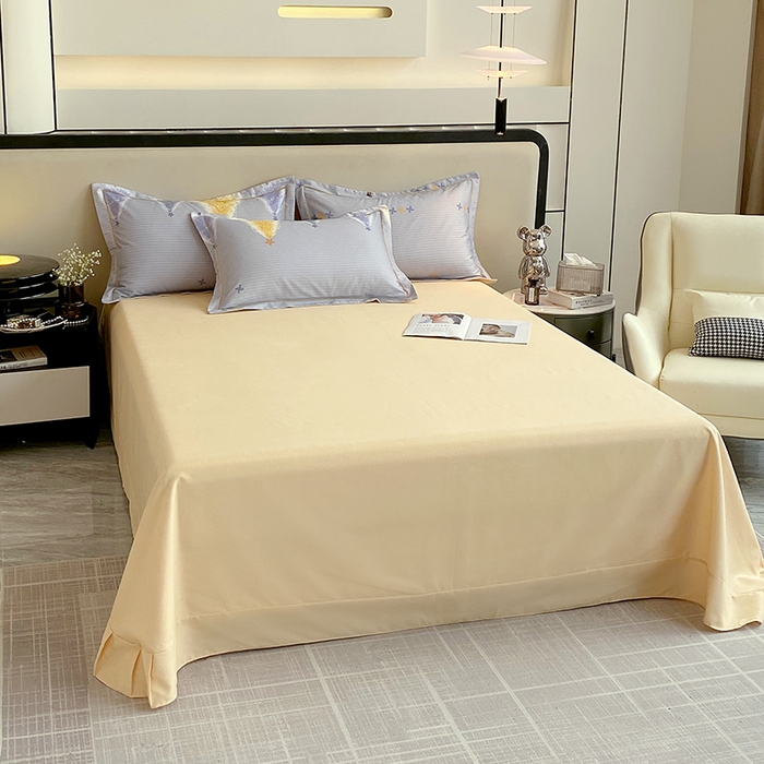 91家纺网 家纺一手货源 找家纺 梧桐树 2025新款轻奢新疆棉加厚磨毛四件套 林间小路