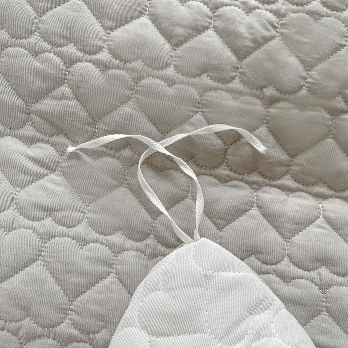 91家纺网 家纺一手货源 找家纺 罗艺轩 2025新款全棉蕾丝刺绣单床裙-小香玫瑰 小香玫瑰-灰色