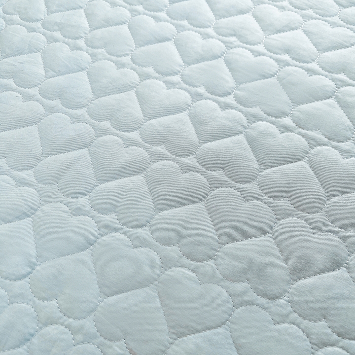 91家纺网 家纺一手货源 找家纺 罗艺轩 2025新款全棉蕾丝刺绣单床裙-小香玫瑰 小香玫瑰-天蓝