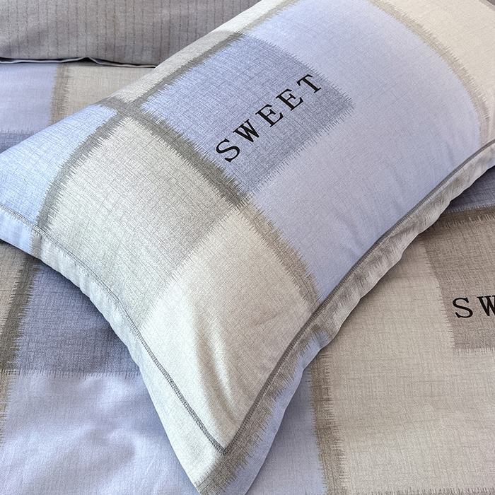 91家纺网 家纺一手货源 找家纺 梧桐树 2025新款轻奢新疆棉加厚磨毛四件套 09北欧风格