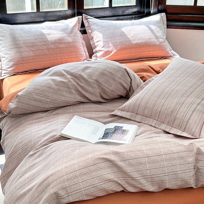 91家纺网 家纺一手货源 找家纺 梧桐树 2025新款轻奢新疆棉加厚磨毛四件套 海伦