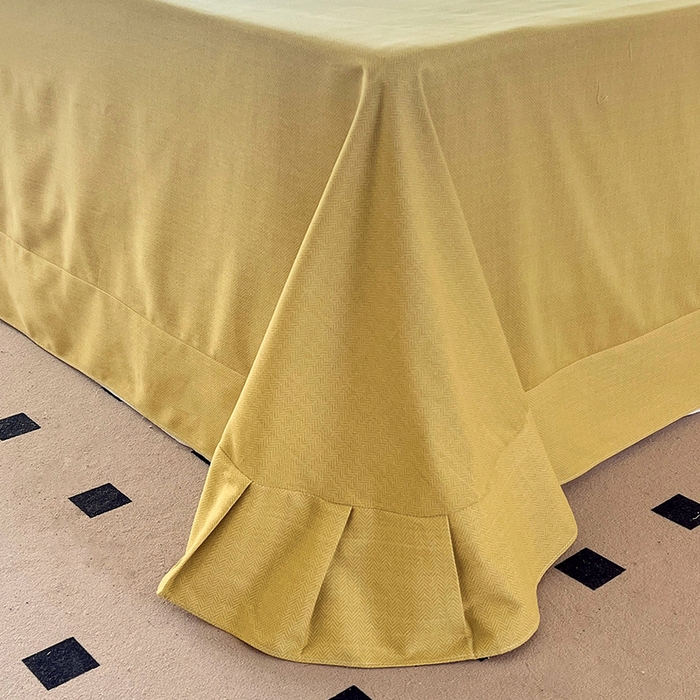 91家纺网 家纺一手货源 找家纺 梧桐树 2025新款轻奢新疆棉加厚磨毛四件套 蓝色恋曲