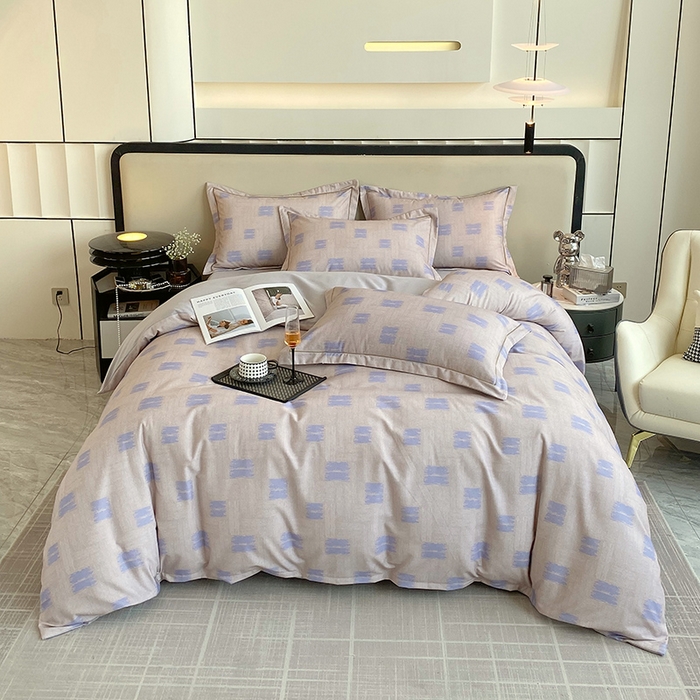 梧桐树 2025新款轻奢新疆棉加厚磨毛四件套 清欢