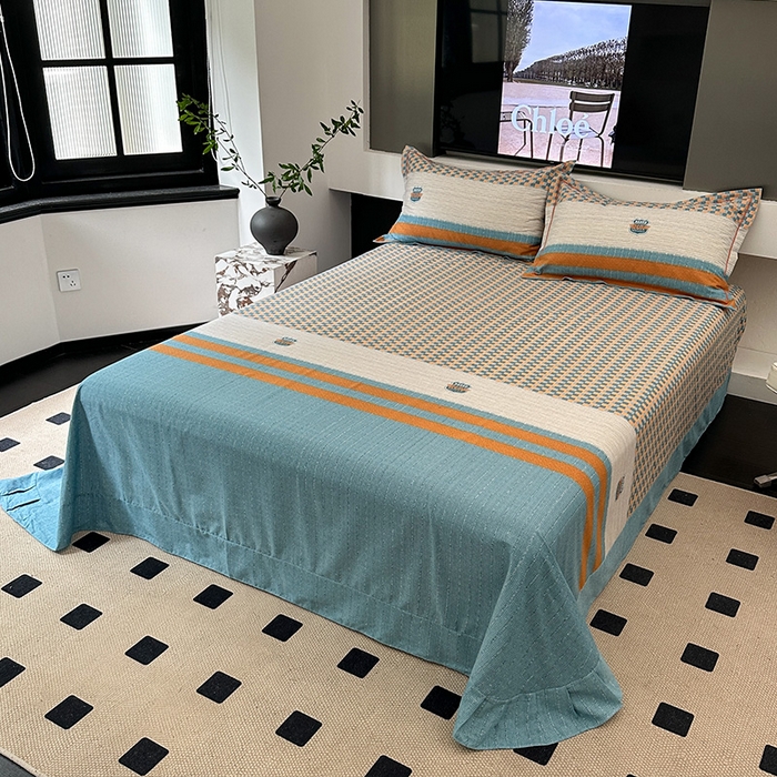 91家纺网 家纺一手货源 找家纺 梧桐树 2025新款轻奢新疆棉加厚磨毛四件套 朗逸