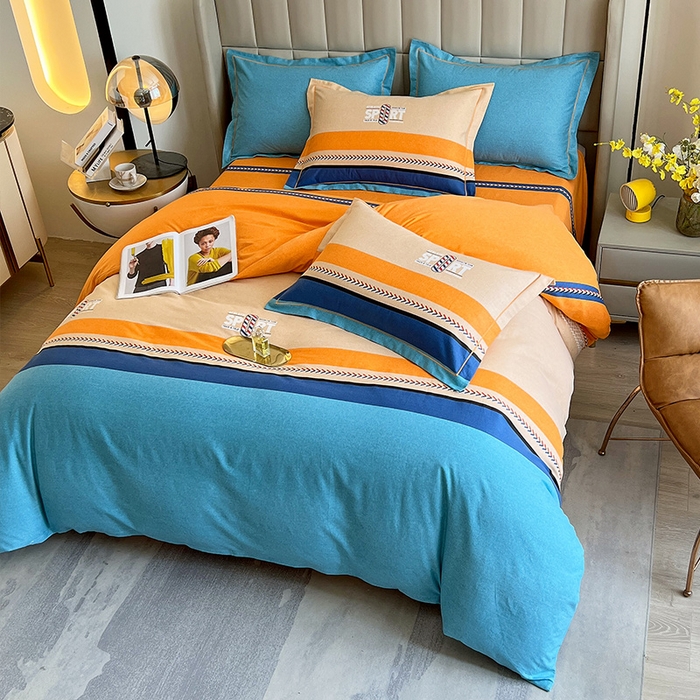 91家纺网 家纺一手货源 找家纺 梧桐树 2025新款轻奢新疆棉加厚磨毛四件套 梦想巴黎