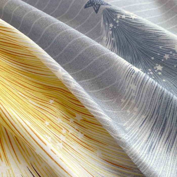 91家纺网 家纺一手货源 找家纺 梧桐树 2025新款轻奢新疆棉加厚磨毛四件套 林间小路