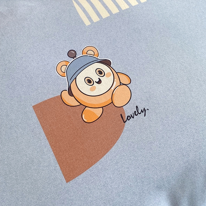 91家纺网 家纺一手货源 找家纺 梧桐树 2025新款轻奢新疆棉加厚磨毛四件套 皮皮鲁