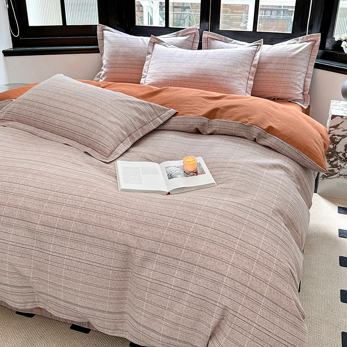 91家纺网 家纺一手货源 找家纺 梧桐树 2025新款轻奢新疆棉加厚磨毛四件套 海伦