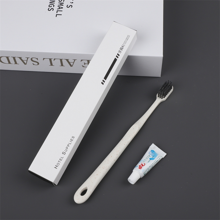 安力森/诚臻酒店用品 植物语卡盒系列--黑白卡盒 黑白卡牙刷-1000/箱 黑白卡盒