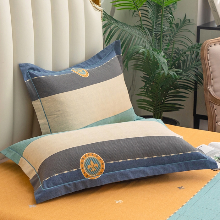 91家纺网 家纺一手货源 找家纺 梧桐树 2025新款轻奢新疆棉加厚磨毛四件套 莫奈