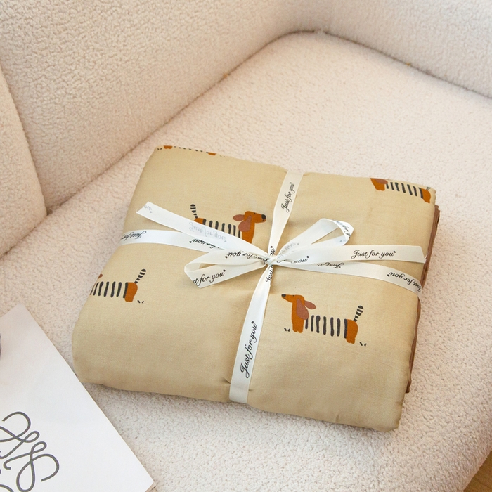 91家纺网 家纺一手货源 找家纺 （总）金泰莱 2025新款全棉纯棉小清新工艺款四件套