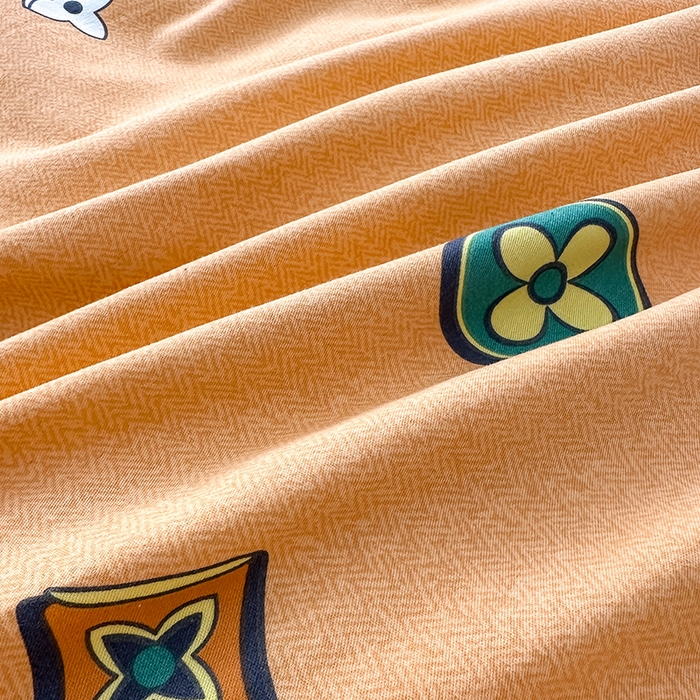 91家纺网 家纺一手货源 找家纺 梧桐树 2025新款轻奢新疆棉加厚磨毛四件套 威廉