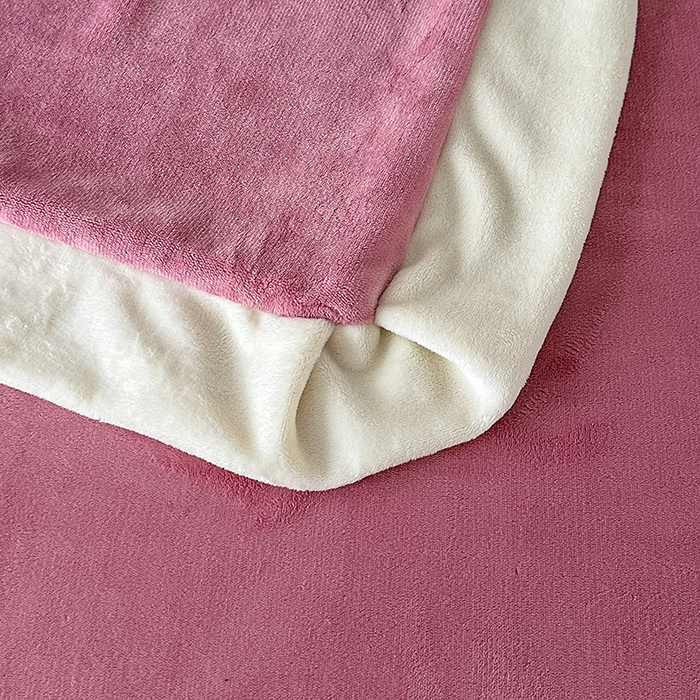 91家纺网 家纺一手货源 找家纺 爱洛 2025新款牛奶绒四件套牛奶绒刺绣四件套纯色牛奶绒四件套 山茶花-豆沙色