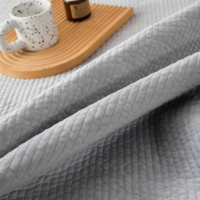 91家纺网 家纺一手货源 找家纺 （总）沐纯家居 2025新款A类全棉纯棉色织水洗棉加婴儿绒双面可用床笠-暖绒系列