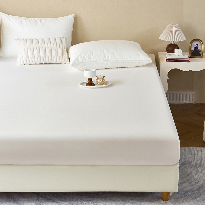 91家纺网 家纺一手货源 找家纺 （总）青泽家纺 2025新款床笠单件防滑水洗棉床套罩床单全包席梦思床垫防尘保护罩