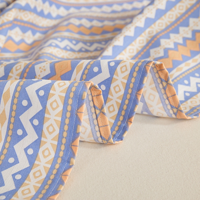 91家纺网 家纺一手货源 找家纺 （总）青泽家纺 2025年新款老粗布床单原棉三枚缎卡老粗布凉席三件套亚麻棉麻床单枕套