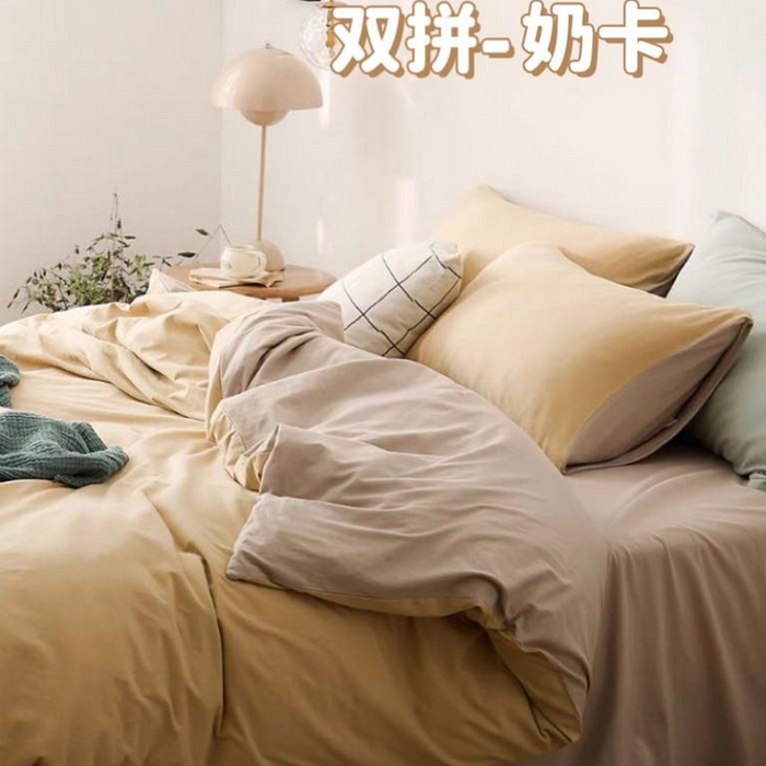 91家纺网 家纺一手货源 找家纺 （总）梦可莱家居 2025春夏新品全棉针织棉纯色系列