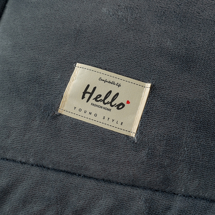 91家纺网 家纺一手货源 找家纺 铺尚美家纺 2025春夏新款跨境电商爆款秋冬新款牛奶绒羊羔绒保暖加厚冬被牛奶绒被子被芯 绅士灰