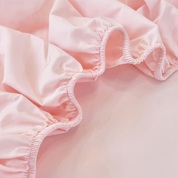 91家纺网 家纺一手货源 找家纺 青泽家纺 2025新款床笠单件防滑水洗棉床套罩床单全包席梦思床垫防尘保护罩 玉色