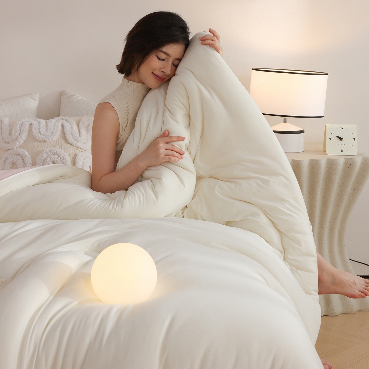 91家纺网 家纺一手货源 找家纺 （总）益多眠 2026新款针织棉牛奶被针织被大豆被秋冬被学生被子被芯纯色被子