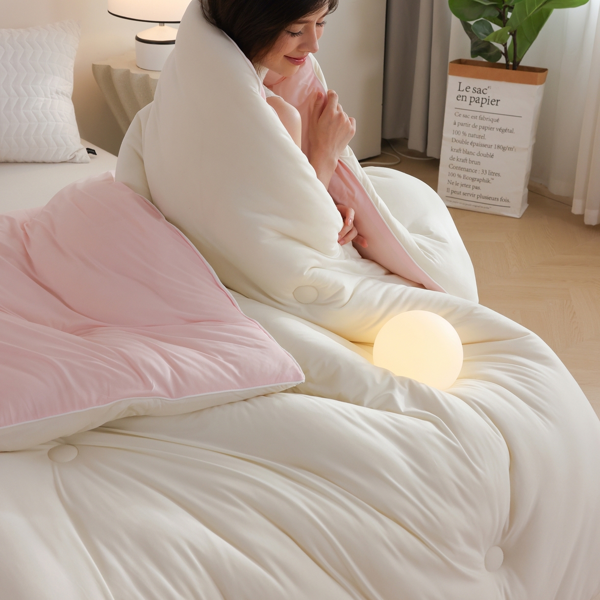 91家纺网 家纺一手货源 找家纺 （总）益多眠 2026新款针织棉牛奶被针织被大豆被秋冬被学生被子被芯纯色被子