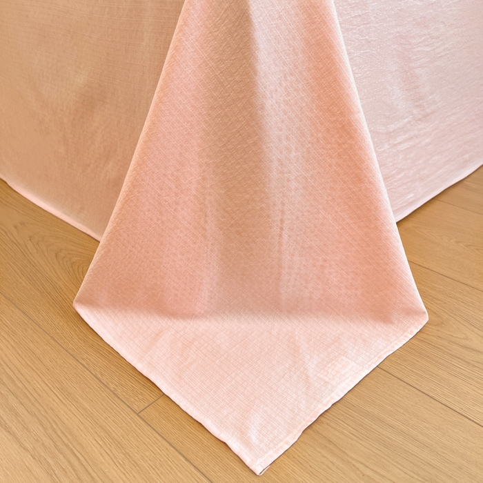 91家纺网 家纺一手货源 找家纺 海岛哥哥 2025新款高克重（110克）云感提花皱皱纱正版三丽鸥四件套系列 条纹KT