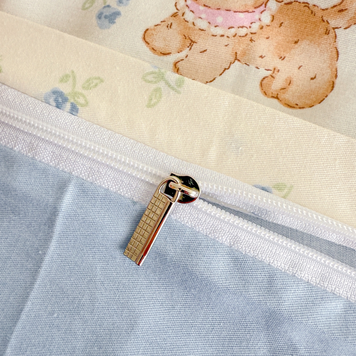 91家纺网 家纺一手货源 找家纺 2025新款全棉卡通小清新系列四件套 蘑菇狗