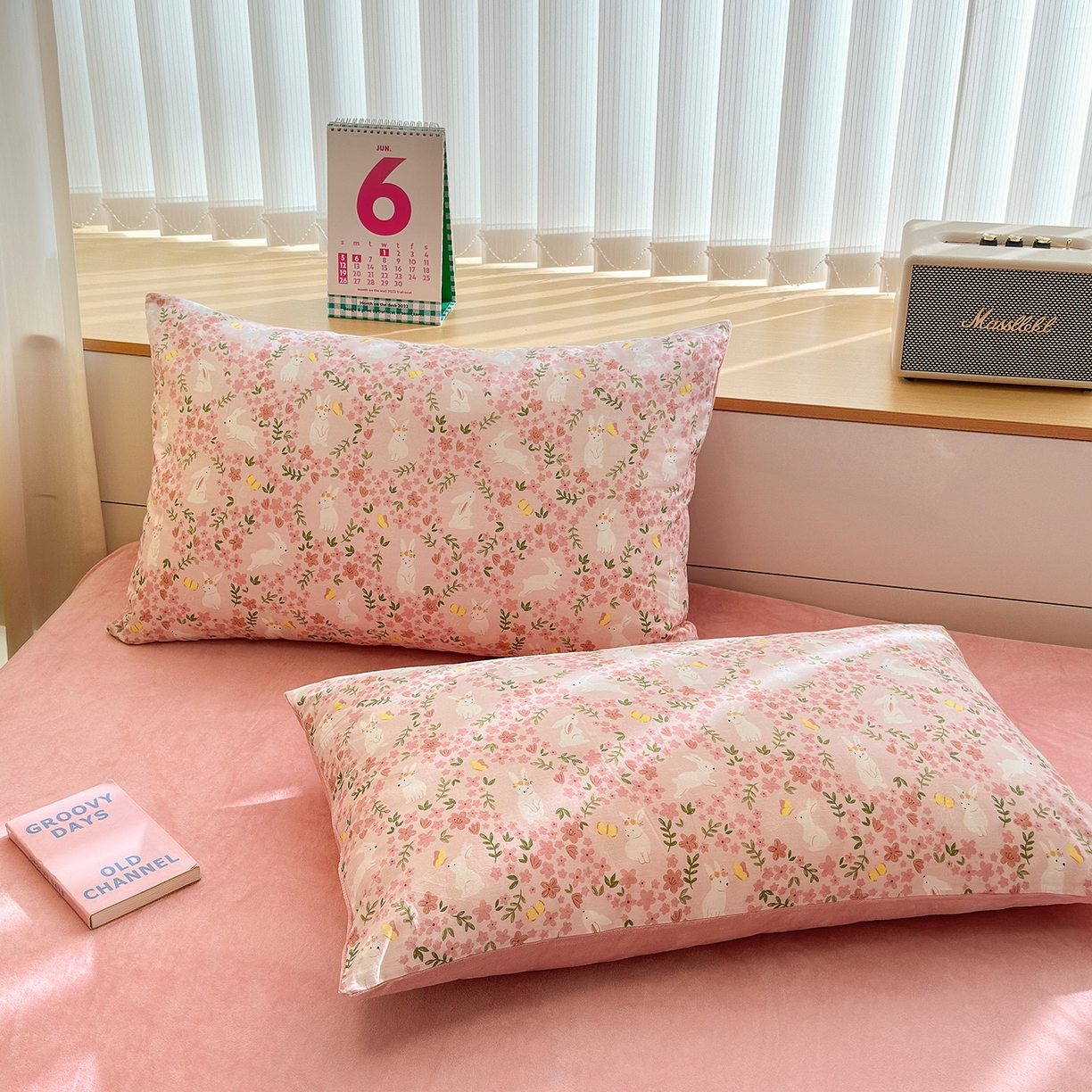 91家纺网 家纺一手货源 找家纺 （总）清雅福 2025新款秋冬新品全棉印花棉加绒单枕套单品枕套枕套单件