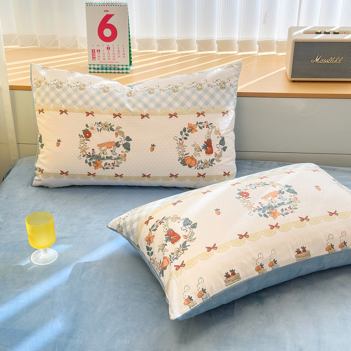 91家纺网 家纺一手货源 找家纺 （总）清雅福 2025新款秋冬新品全棉印花棉加绒单枕套单品枕套枕套单件